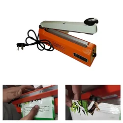 Hot Bar Type 4 Liners 12 inch Hand Sealer Machine, 550 Watt