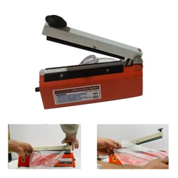 12 Inch Impulse Hand Sealer with time Adjustment Facility for Plastic pouch packing