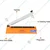 Smart Pack 12 inch Impulse Type Hand Sealer Machine for Sealing Plastic Pouch