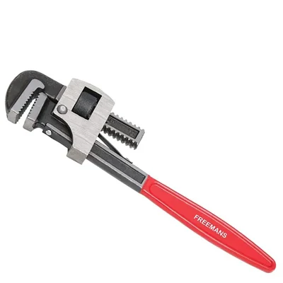 Freemans 12-Inch 300mm Stillson Pipe Wrench Alloy Steel Induction Hardened Teeth Plumbing Tool SPW12