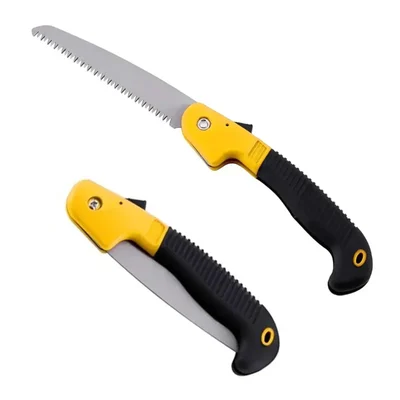 8 Inch Harden Razor Tooth Folding Hand Saw Portable Garden, Camping & Pruning Tool(Pack-1 pc)