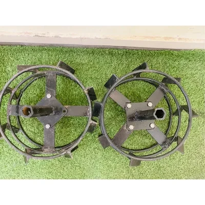 Made in India 12 Inch Special Iron Wheel With Tyre Holder For 5 to 12 HP Diesel Power Weeder / Tiller