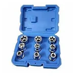 De Neers 1/2 inch drive E-socket sets - 9 Pcs set (DN-7001)
