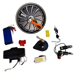 12 Inch Drum Hub Motor Kit 1500W with 48V/60V/72V Controller for Electric Bikes