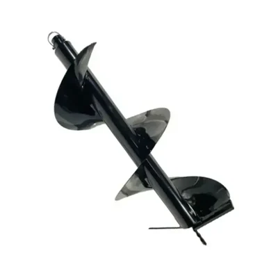 Latson 12 inch Post Hole Digger/Earth Auger Bit Suitable for 2 & 4 Stroke For Earth Auger/ Post Hole Digger Machine