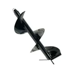 Latson 12 inch Post Hole Digger/Earth Auger Bit Suitable for 2 & 4 Stroke For Earth Auger/ Post Hole Digger Machine