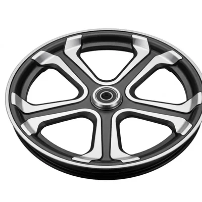 Heavy Duty 12 Inch Front Alloy Wheel for Electric Scooters High Strength Lightweight Pillion Comfort Rim