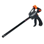 Maf Pro 12 Inch One Handed Quick Bar Clamp with Nylon Handle