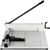 Dotpot 12 inch Heavy Duty A4 Trimmer Machine with Commercial Metal Base and 400 Sheet Large Capacity for Home and Office