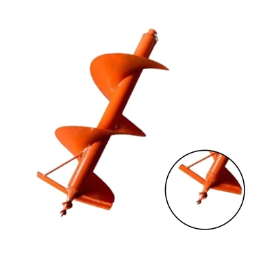 Zeyang 12 Inch Single Spiral Conical Type Auger Bit for 2 Stroke & 4 Stroke For Earth Auger/ Post Hole Digger Machine, EA-044