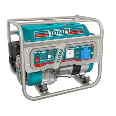 TOTAL 1.2kW 3000RPM 98cc 4-Stroke Portable Gasoline Generator TP115005