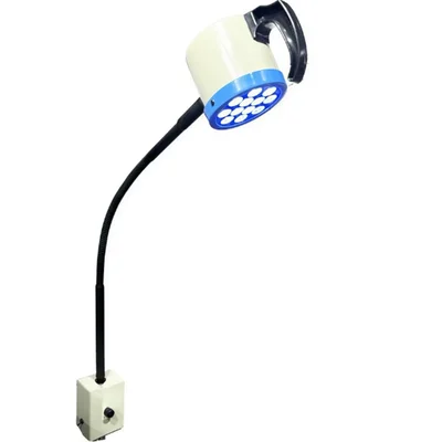 ConXport 12 LED 22000 Lux 4000k Examination Light for Clinics Hospital Deluxe Quality Chrome Base 4 Wheels Mobile Lamp