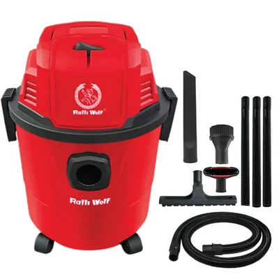 Ralli Wolf 12L, 1200W Single Motor Wet & Dry Vacuum Cleaner with All Accessories (RVC 12L) - 6 Months Warranty