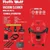 Ralli Wolf 12L, 1200W Single Motor Wet & Dry Vacuum Cleaner with All Accessories (RVC 12L) - 6 Months Warranty