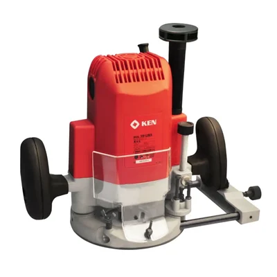 KEN 12mm 1850W 23000RPM Plunge Router Industrial Woodworking 3912BS