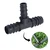 SUJAY 12 mm Barbed Tee Connector ,For Drip irrigation (Pack of 200)