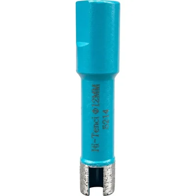 HI-TENCI 12mm Granite Core Bit with M-10 Thread for Hard Natural Stone Precision Drilling