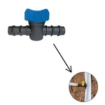 SUJAY 12mm Tap  Connector of Online Pipe for Drip Irrigation (Pack of 200)