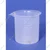 WKM 12pcs Beakers of 50ml,100ml, 250ml, 500ml Capacity, Polypropylene Material