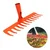 Heavy Duty 12 Teeth Hand Cultivator Garden Rake without Handle Pack of 2 Pieces