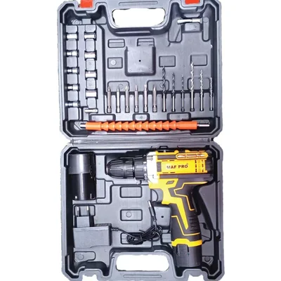 MAF PRO 12V 10 mm Cordless Drill cum Screwdriver 29 Pcs Complete Kit with Drills, Screwdriver Bits, Sockets  (CDLI12108)