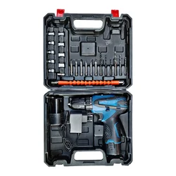 Premium Quality 12V 10 mm Cordless Drill With 25 Pcs Complete Kit Set