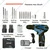 Premium Quality 12V 10 mm Cordless Drill With 25 Pcs Complete Kit Set