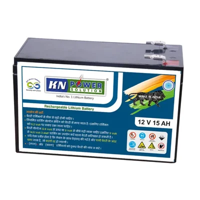 Heavy Duty Lithium Ion Battery 12V 15 Amp for Battery Sprayer & Zatka Machine With 1 year Warranty