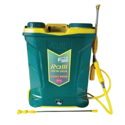 Ralli 12V, 20 Ah, 20 Liter Double Motor Battery Operated Sprayer | Ralli Divya Urja