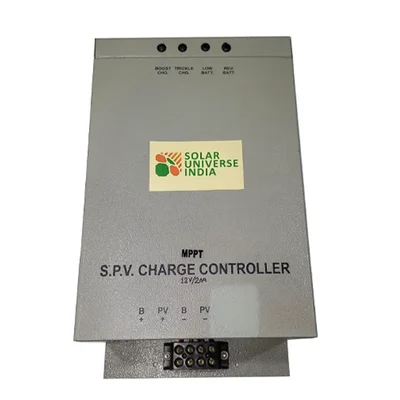 Solar Universe India 12V - 20Amps with LED Display and 9V USB Output MPPT Solar Charge Controller for Indoor Use