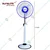 Alfalite DC Delux 24W DC Solar Pedestal Fan, 12 Inch Sweep & Adjustable Height