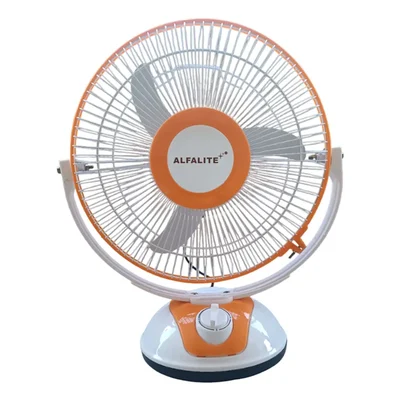 Alfalite AP Classic - 1 24W DC Solar Table Fan, 12 Inch Sweep For Indoor and Outdoor Usage