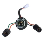 E-Trendo 12V 50W Rear Tail Light Wire with Socket Bulb Holder for Electric Scooty & Scooter | Waterproof | Light-Holder