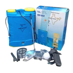 Bharat Gold 12 V 8 AH Battery Sprayer with Black Trigger, Iron Hook Belt, Motor and other accessories for Agriculture Use