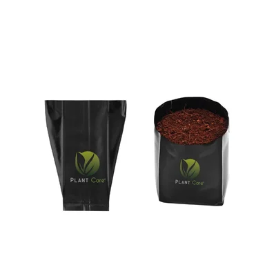 PLANT CARE Regular Size Nursery Poly Bags Size - 12 x 14 Inch - For Gardening Planters - Vegetables, Fruits and Flowers (Pack-Pack of 10)