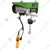 Turtle PA 500 Kg Mini Electric Hoist with 1.8 HP 100% Copper Winding Motor, 5 mm & 25 meter Wire Rope