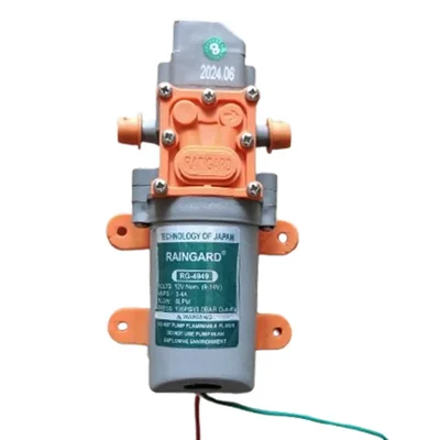 Raingard 12V DC 135 PSI Motor Battery Operated Sprayer Pump for Agriculture Purpose