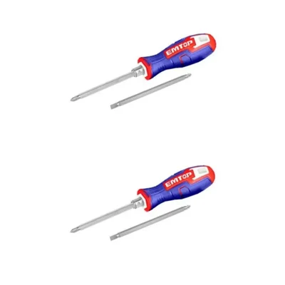 EMTOP 5x135mm Shank Size 2-in-1 Screwdriver Set (ESDRH0203) – Pack of 2