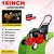 AIVA ITALY 4 HP, 139 CC 18 inch Self Propelled Petrol Operated Lawn Mower / Grass Cutter Machine | AV-LM-18