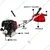 VI-Power GOLD 139F, 31CC 4-Stroke Sidepack Petrol Brush Cutter | 1.2 HP Efficient Grass Trimming & Crop Cutting Machine