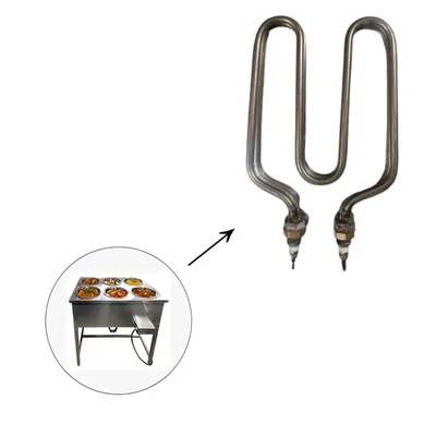 13 Inch (33.02 cm) Heating Element for Heavy Duty Indian 6 Pot Electric Bain Marie