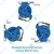 Zephyr ZWR1315DA Auto Retractable Water hose Reel with 13 mm 15 m Hose Pipe for Garden and Industrial Purposes
