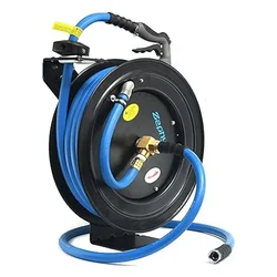 Zephyr ZWR1315 Auto Retractable Water hose Reel with 13 mm 15 m Hose Pipe for Garden and Industrial Purposes
