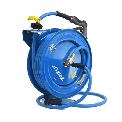 Zephyr ZWR1320HD Auto Retractable Water hose Reel with 13 mm 20 m Hose Pipe for Garden and Industrial Purposes