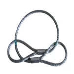 National 13 mm 5 meter Wire Rope Sling For Lifting, Rigging and Material Handling