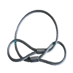 National 13 mm 8 meter Wire Rope Sling For Lifting, Rigging and Material Handling
