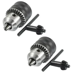 Heavy Duty 13 mm Drill Chuck With Key - Pack Of 2