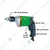 Heavy Duty 13 mm Electric Drill Machine With Drill Bit Set, 400 W & 2600 RPM