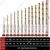 Premium Quality 13 pcs 1.5 - 6.5 mm Cobalt Drill Bit Set for Steel, Wood, Plastic, Aluminum