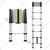 Vishwakarma 13 Steps (16.5 Feet/5 Meter) Aluminium Single Side Telescopic Ladder